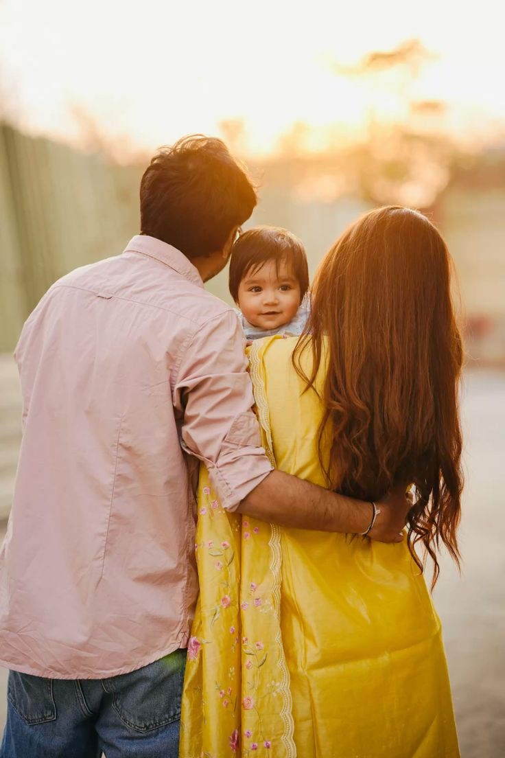 Happy family portrait